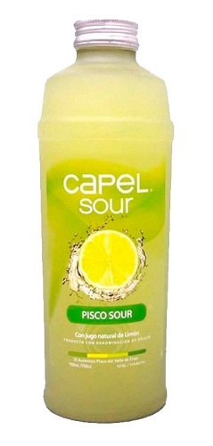Pisco Capel Sour Con Limon -0