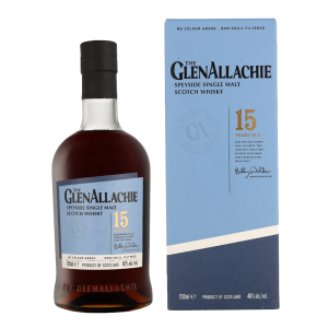 GLENALLACHIE 15 YEARS SINGLE MALT 70CL